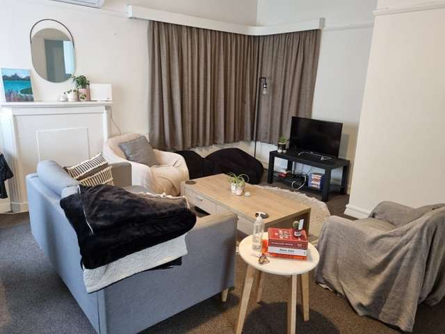 Tidy and spacious unit in Mt Vic, Oriental Bay end