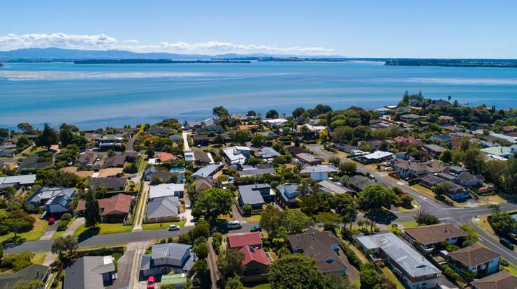 Sellers in the beach town of Omaha, favoured by wealthy Aucklanders, enjoyed a median resale gain of $2.01m in 2022. Photo / Fiona Goodall