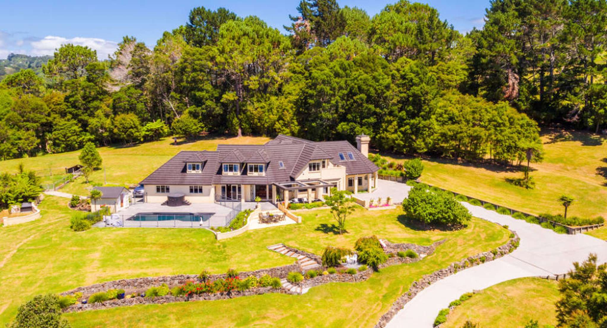 The luxury mansion you'd never think was there