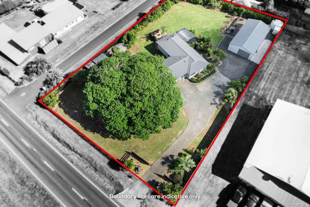 Sky Tower Views Plus Shed on 3000m2