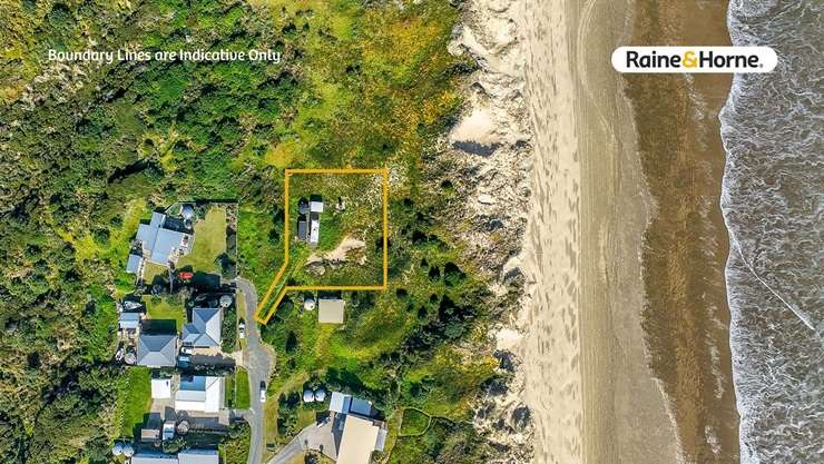 The 911sqm plot on Rata Street, in Waipapakauri, Far North, has been billed as a fantastic holiday spot. Photo / Supplied