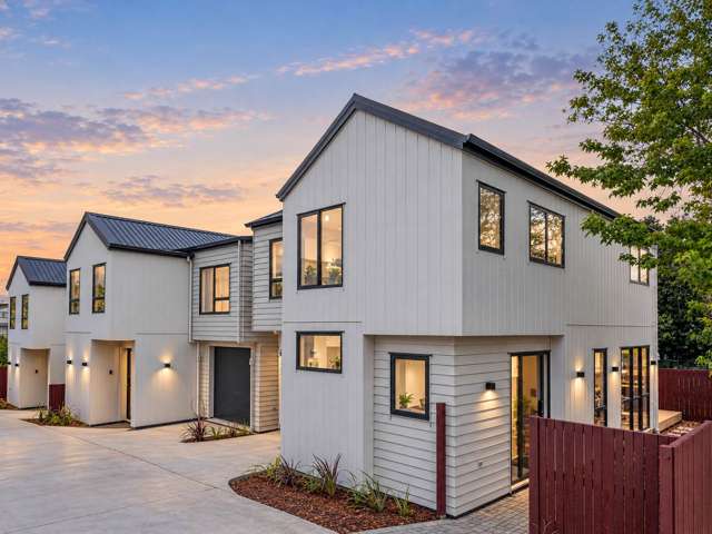 Three Stunning Homes. One Exceptional Address.