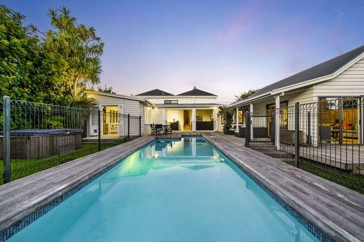 beige villa with brown roof and green lawn 3 Armadale Road, Remuera