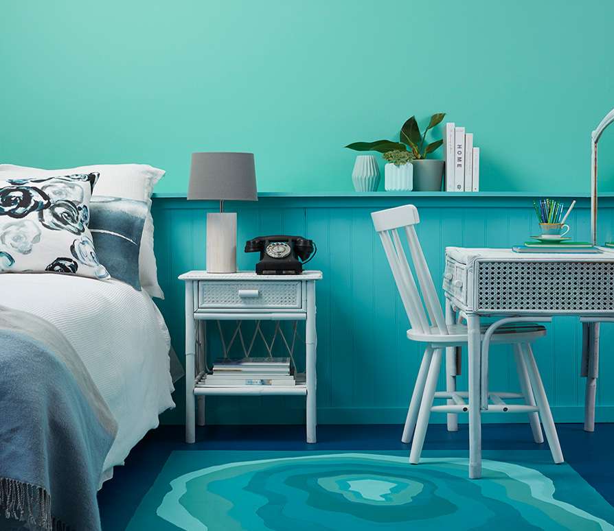 Blues, like many of today’s top trending hues, are evolving into exciting and decadent tones.