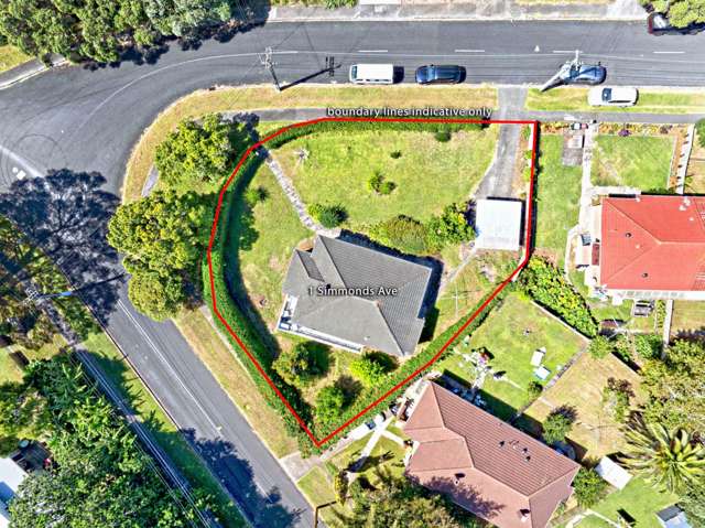 Develop this Corner site 888m2 section