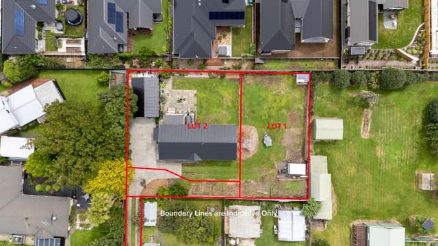 1,500sqm with Subdivision Consent in Place