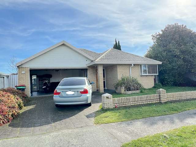 A home with fully fenced garden