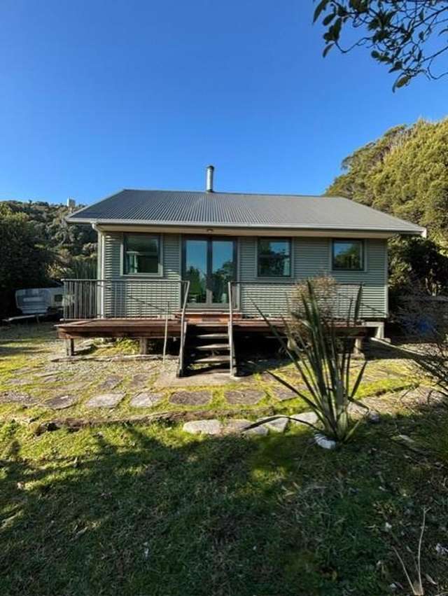 Whitebaiters paradise on the Poerua river