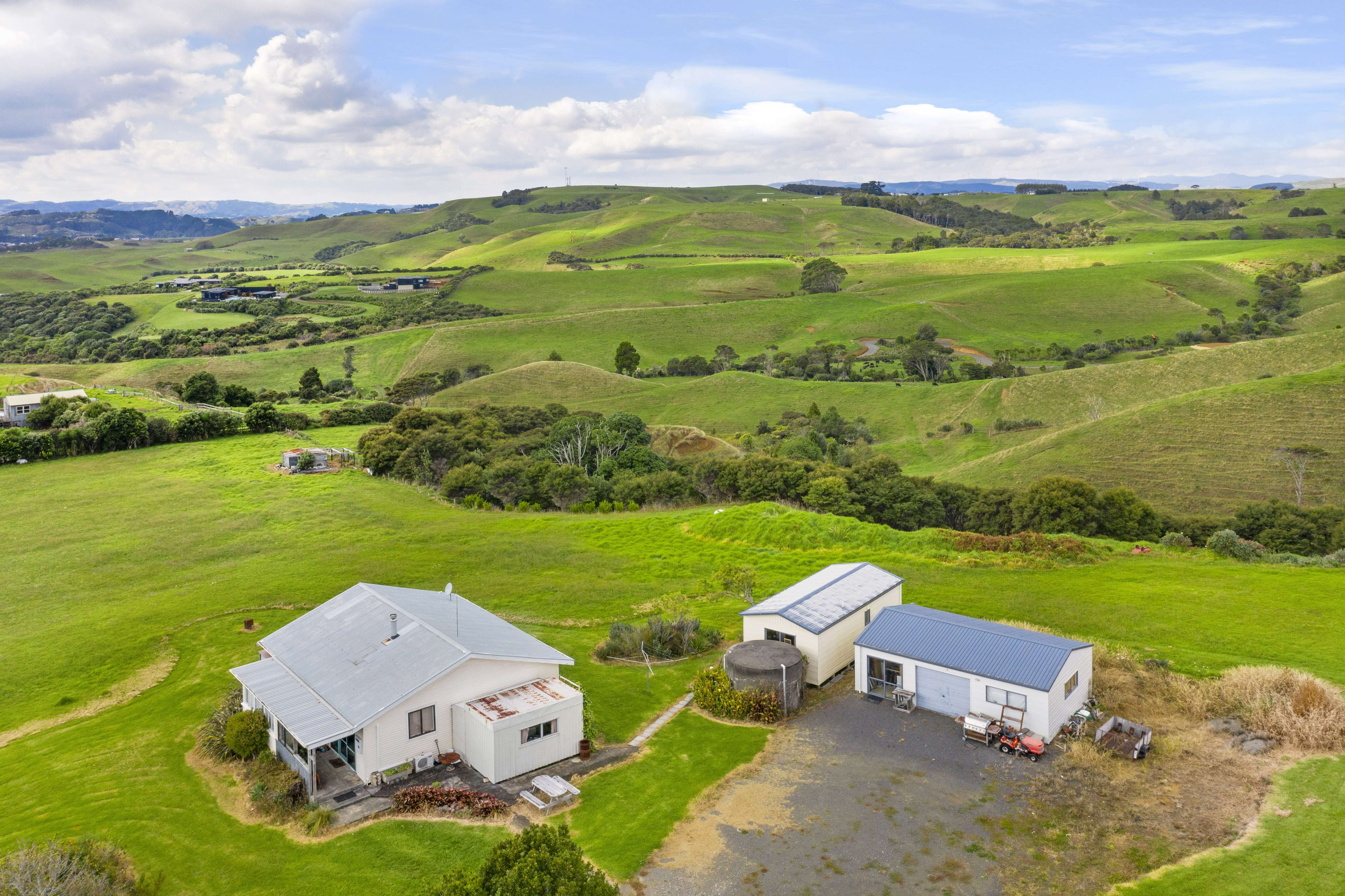 A four-bedroom, three-bathroom home on Hills Road, in Raglan, sold for $2.15m last month, making it the most expensive property to sell in the surf town so far this year. Photo / Supplied