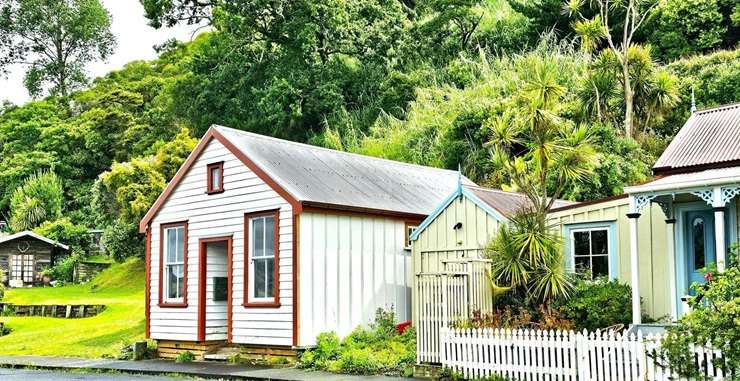 The former Hokianga Herald building is in the process of being restored. Photo / Supplied