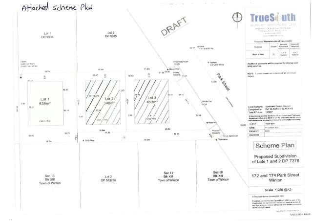 Two Building Options in Central Winton