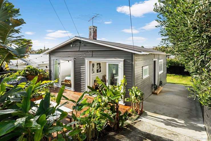 white house with pool in front 22 Nottingham Street Westmere