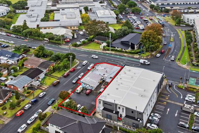Consented corner in Shore hospital precinct