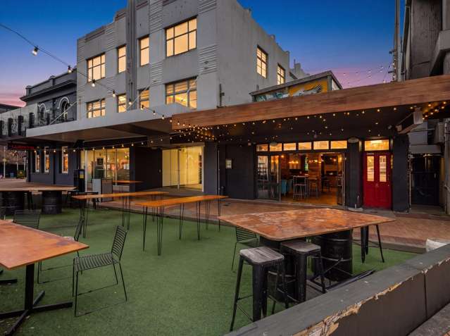 Courtenay Place hospitality with rooftop appeal