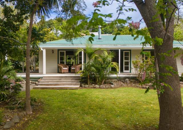 Lush gardens and cottage charm