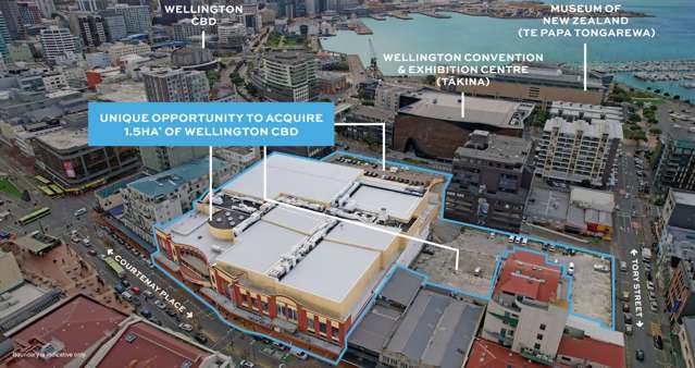 NZ's Greatest Opportunity–1.5ha in Wellington CBD