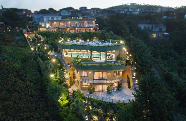 Russian politician’s cascading Kiwi mansion drops in price
