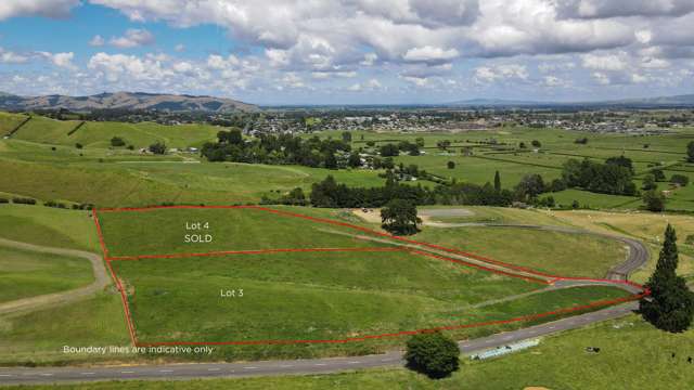 Only one lot remains in exclusive subdivision