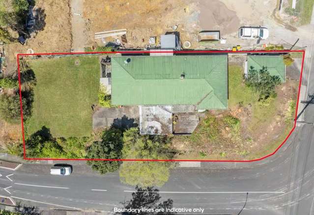 Corner-Site with Development & Holding Potential