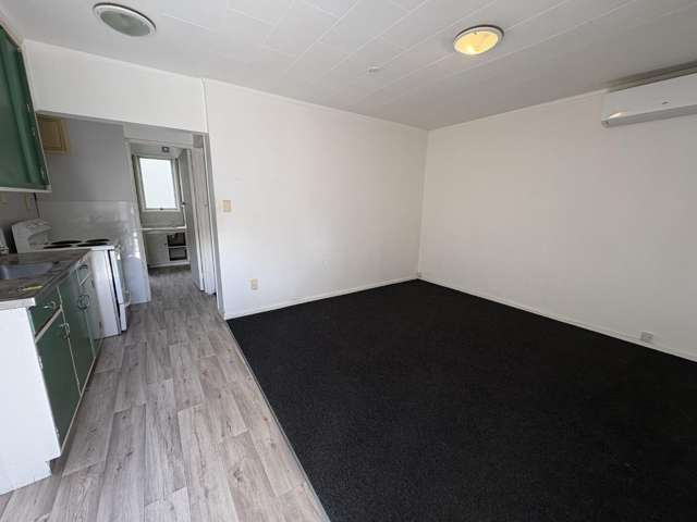 one bedroom unit close to town.