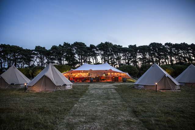 Glamping team pitches up at top events