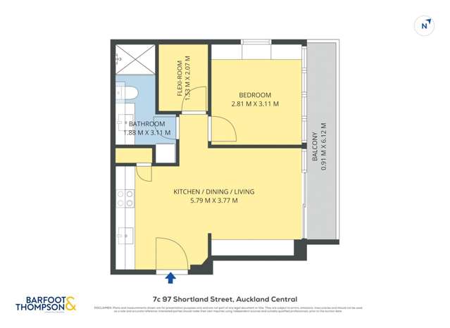 7C/97 Shortland Street City Centre_1