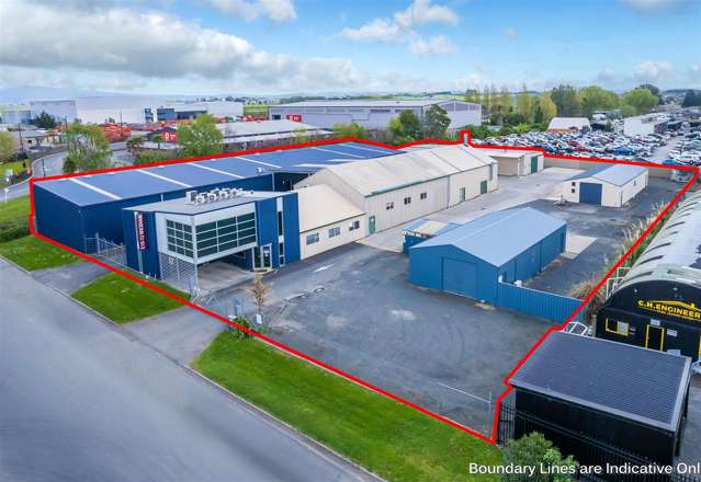 INDUSTRIAL SCALE, LOCATION & VERSATILITY