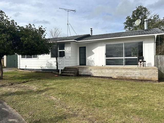 Three bedrooms in a quiet cul-de-sac