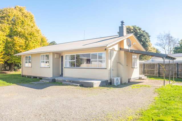 Big section, great home, perfect starting point!