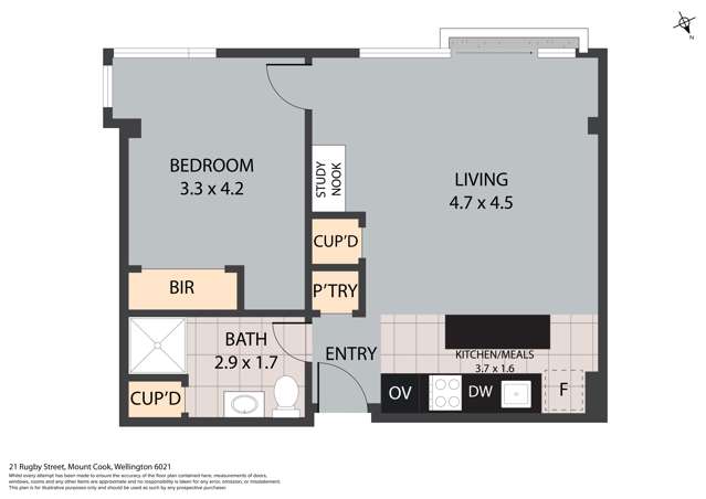 4E/21 Rugby Street Mt Cook_1