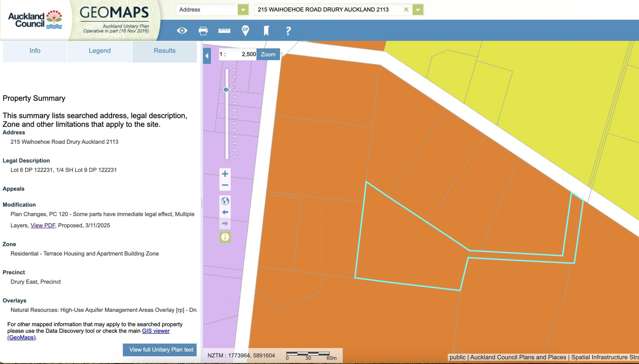 1.499ha THAB Zone with $87,000 Annual Income