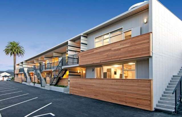 Semi-furnished studio with balcony and carpark