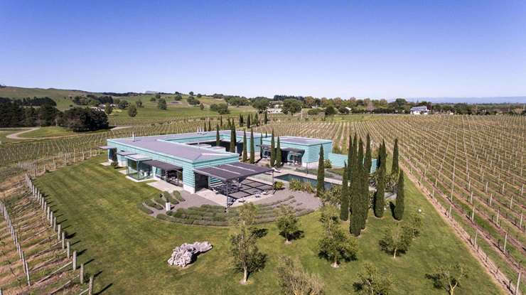 Elephant Hill, in Hawke's Bay, is one of New Zealand's leading wineries. The properties that make up the estate are on the market for sale, and can be bought separately or together. Photo / Supplied