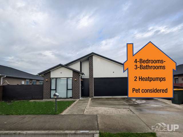 Papakura, 4 bedrooms, $850