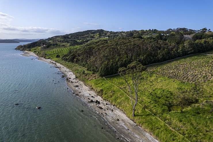 Wendyl Nissen and husband Paul Little are leaving their slice of Northland paradise behind. Photo / Supplied