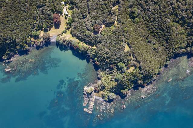 Paradise Found! 40 ha Native Bush with Private Bay