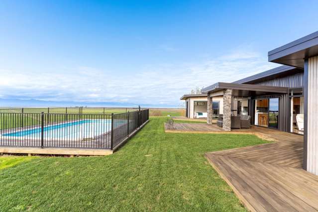 Modern country living with a pool, privacy, an...