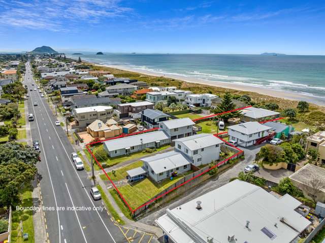 Absolute beachfront with return