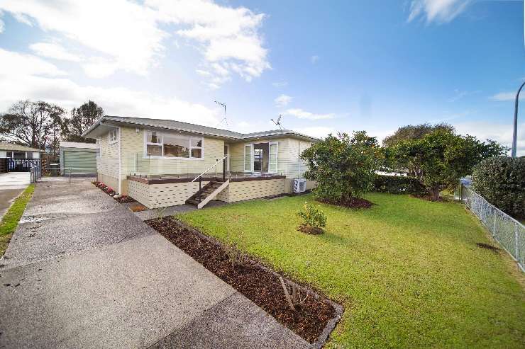 A four-bedroom rental home on Ebenezer Way, in Clendon Park, Auckland, was snapped up by an investor.  Photo / Supplied