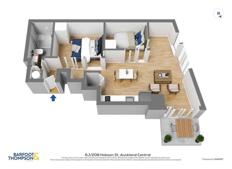 6j/208 Hobson Street Auckland Central_8