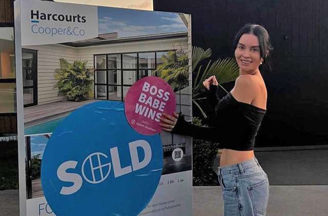 Boss Babe wins! TV star celebrates buying her first home