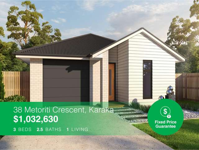 Your Dream Home - Within Reach - 100% Fixed Price in Paerata Rise!