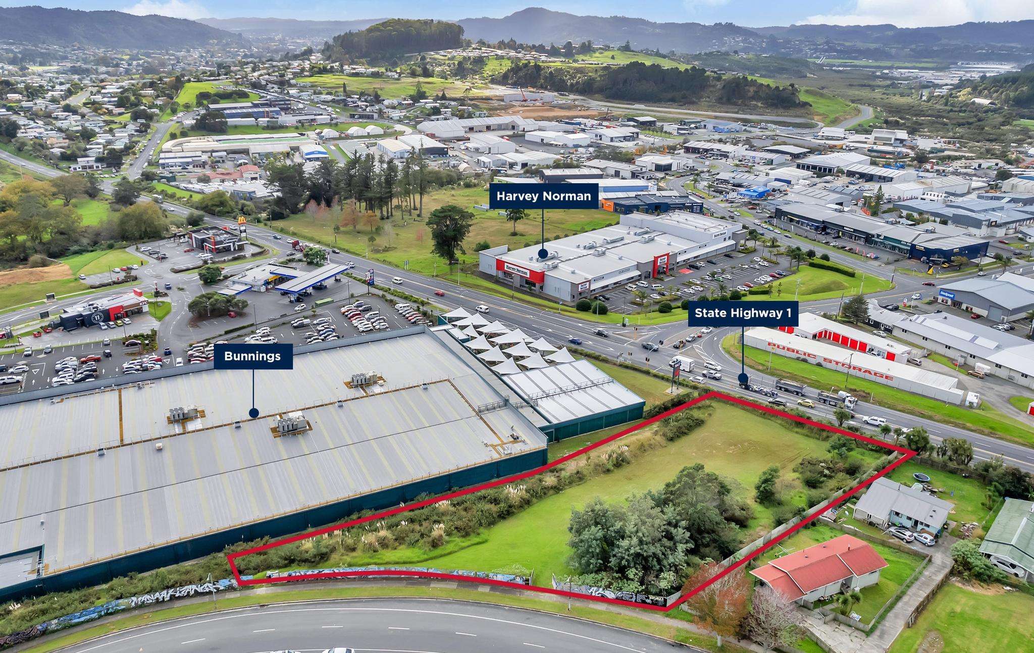 Southern gateway site offers elevated potential