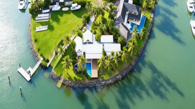 4-Bedroom Luxury Waterfront Villa at FIJI's #1 Location: Denarau Island --The Ultimate Family Retreat