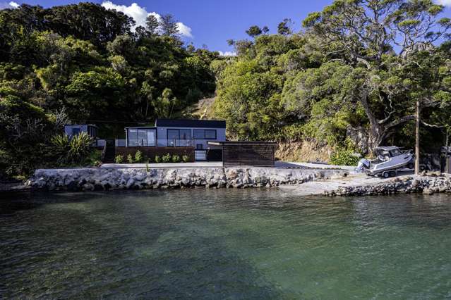 Secluded waterfront retreat...