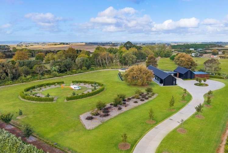 Got a chopper? There’s room to park it at this family estate