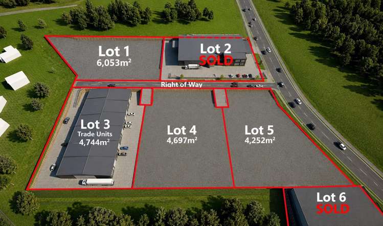 Lots 1, 3, 4, 5 at 34 South End Avenue Whangarei Raumanga_0