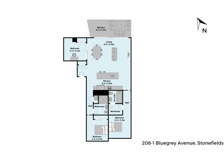 208/1 Bluegrey Avenue Stonefields_19