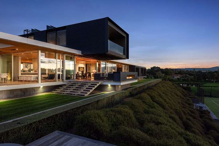 The expansive home at 8 Wood Lane, in Fendalton, now has an asking price of $9.75m. Photo / Supplied