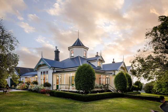 Waipa villa with a turret and mixed pedigree eyes new owner